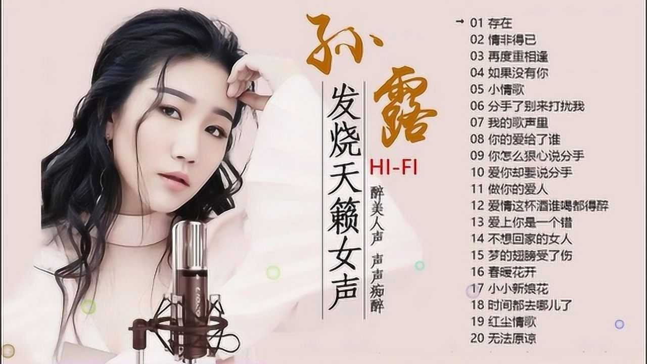 磁性唯美 发烧女声 存在/情非得已/再度重相逢/如果没有你/小情歌