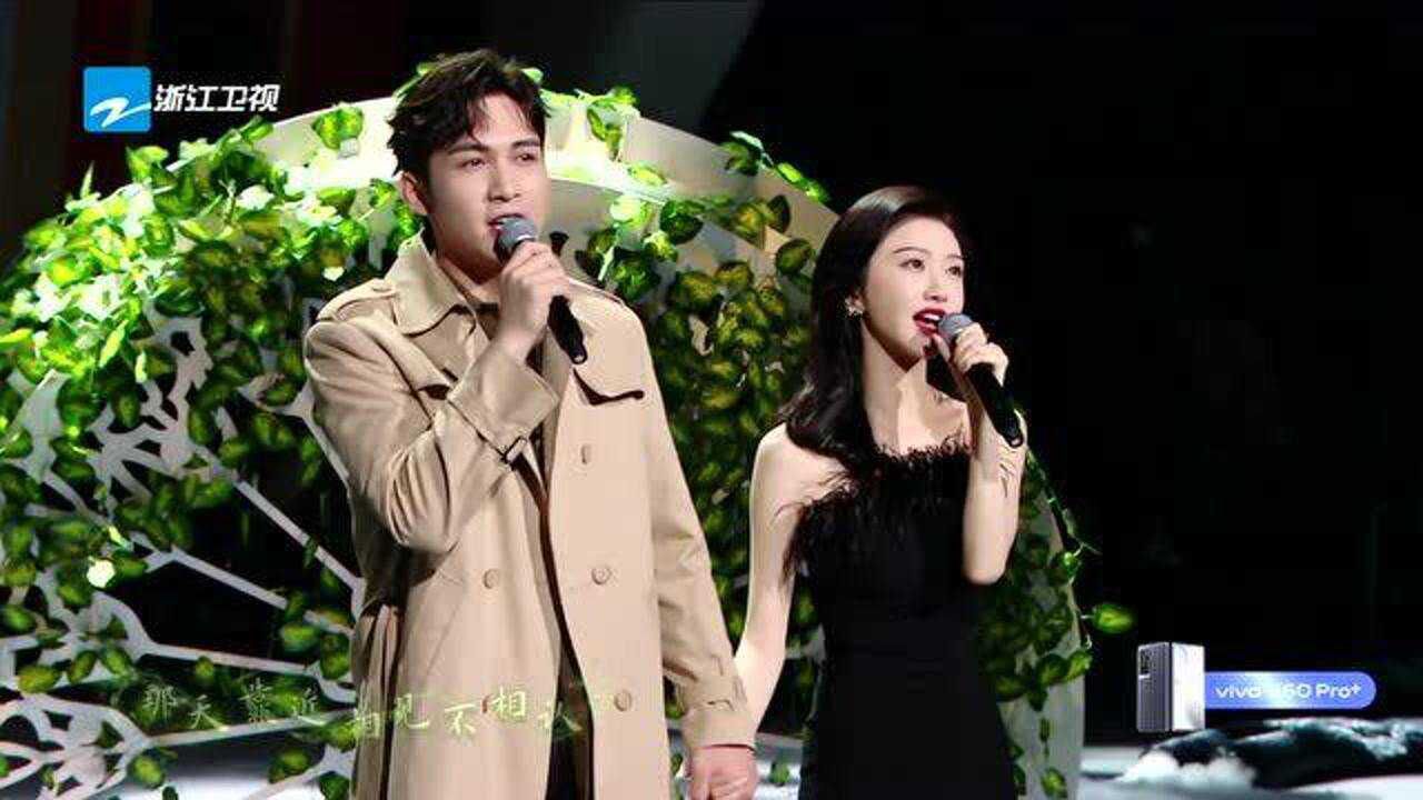 王牌景甜张彬彬牵手合唱下落不明司藤男女主合体画面太甜了
