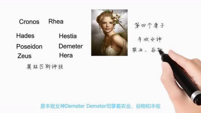 英语单词背后的文化,Demeter有关Zeus的第四个妻子,轻松学英语