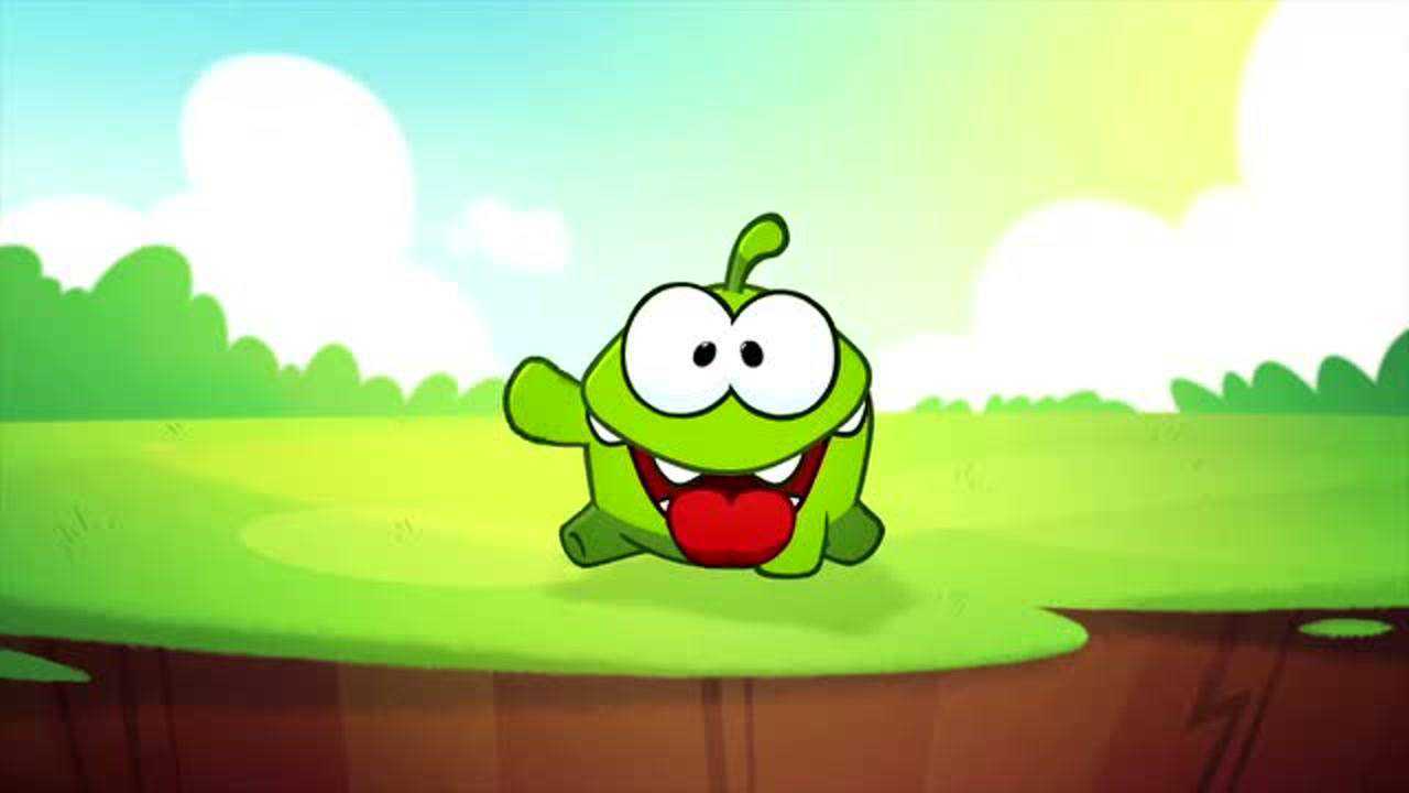 尴尬不失礼貌的笑,奥姆吃糖果也太拼了