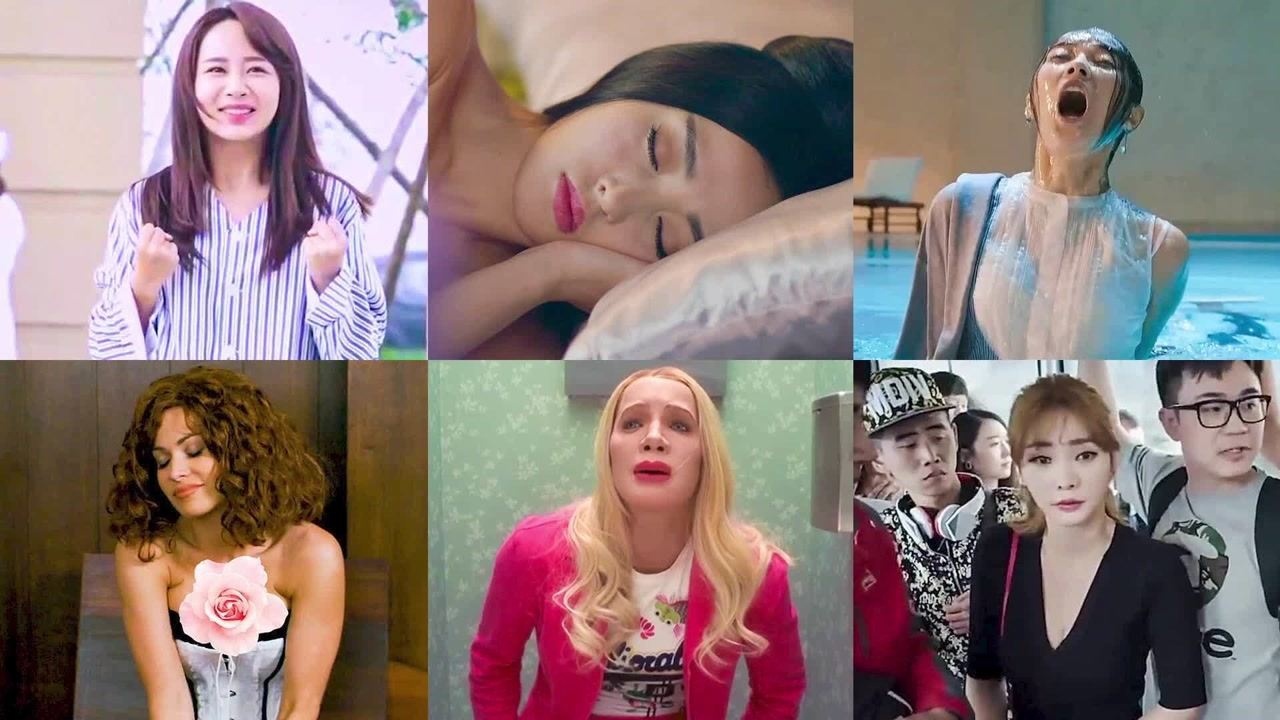 美女水中放屁威力还挺大