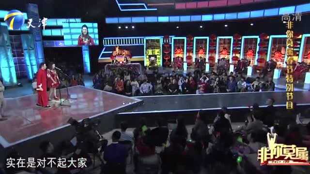 企业家徐磊演绎快板,与王玥精彩合作,获在场嘉宾连连称赞