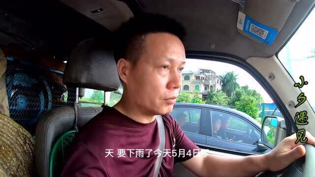 补胎volg:去仓库给叉车换两个轮胎,刚到就狂风大作倾盆大雨