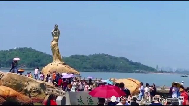 旅游广东实拍浪漫珠海