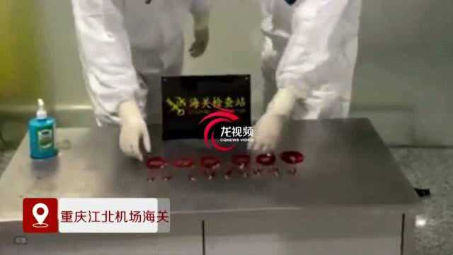 视频 | 117克红珊瑚制品入境重庆被查获 海关提醒:须持证明并申报