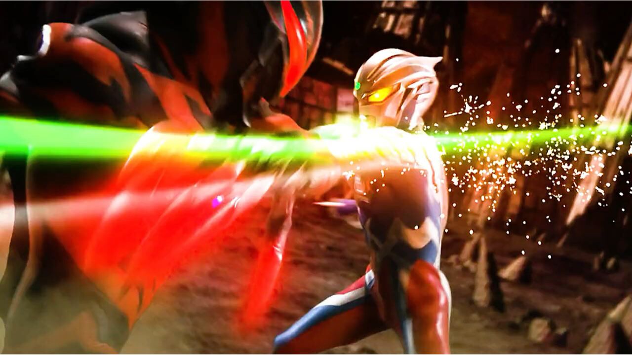 赛罗奥特曼vs贝利亚奥特曼,这波巅峰对决,打击感超强!