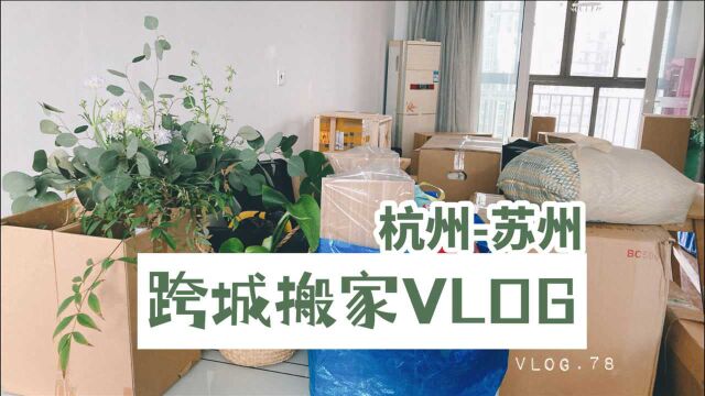 从杭州到苏州,跨城搬家VLOG 搬家心得和技巧