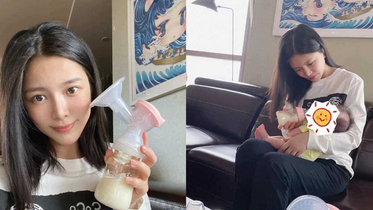 杜淳老婆晒喂奶照动作熟练眼神宠溺有爱吐槽女儿不接受亲喂