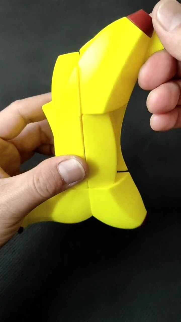 你知道香蕉,魔方怎么还原吗?