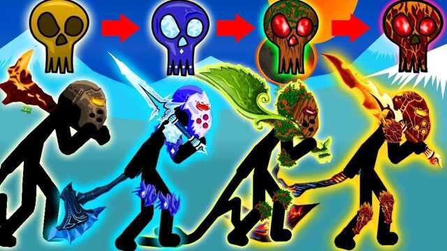 火柴人战争遗产敌军派出100个狮鹫大帝被黄金大帝瞬秒