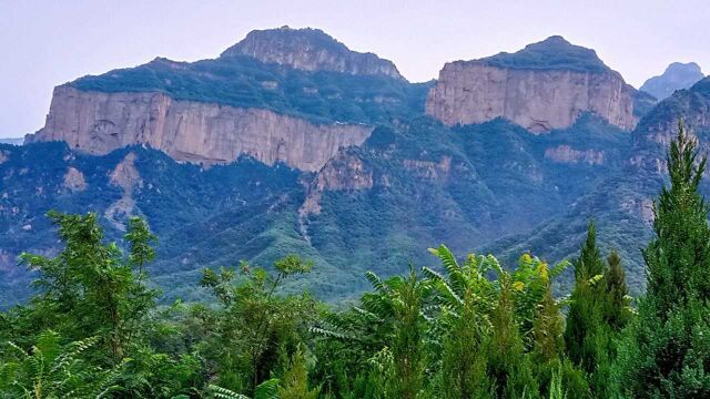 自驾在辉县太行山深处,欣赏世界级地质公园的风景