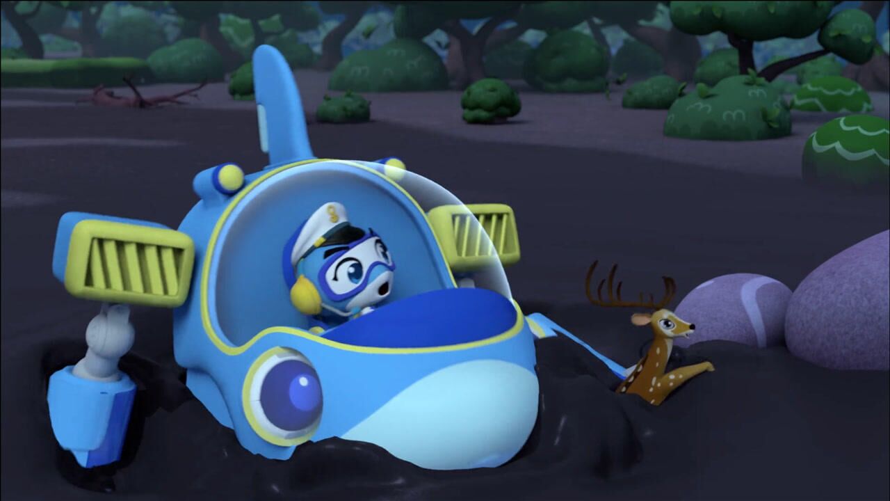 海豚帮帮号第二季:柯蓝波召唤超能侠,帮助小鹿脱困