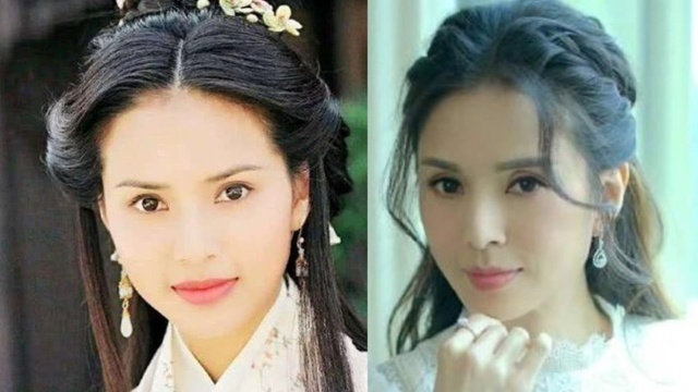 《天龙八部》明星今昔,王语嫣少女感十足,天山童姥才是隐藏的女神