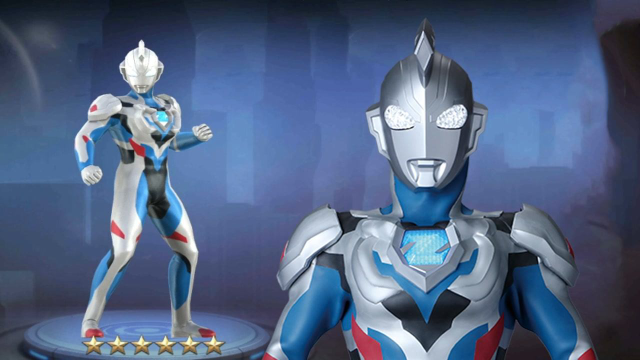 奥特曼宇宙英雄泽塔奥特曼原始形态进阶6星