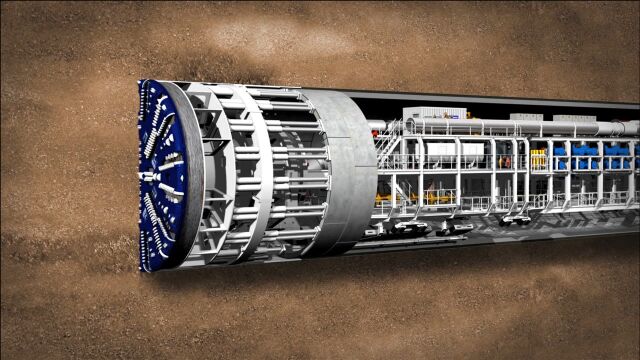 地铁隧道几十米深,到底是如何挖掘的?原理介绍来了,涨知识了