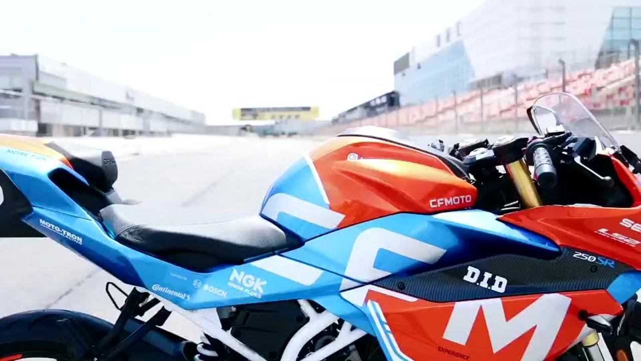 春风250sr 火焰橙登场!