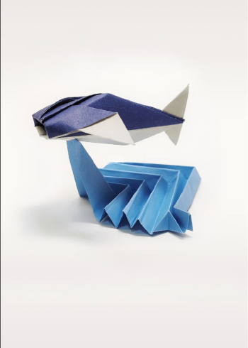 折纸《会动的鲨鱼》