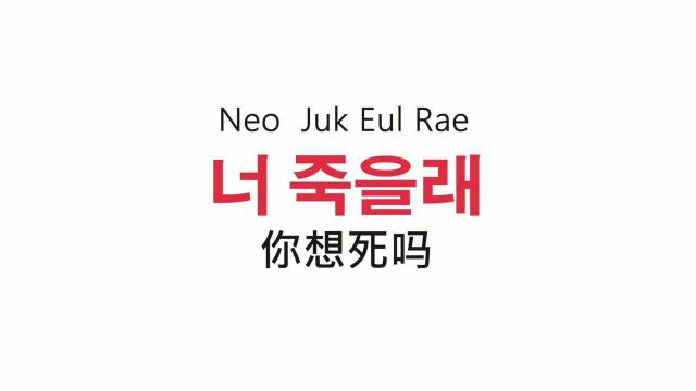 学韩语先从骂人学起,教你优雅的用韩语讲脏话,魔性洗脑 别进来怕你出不去 #知识ˆ’知识抢先知#