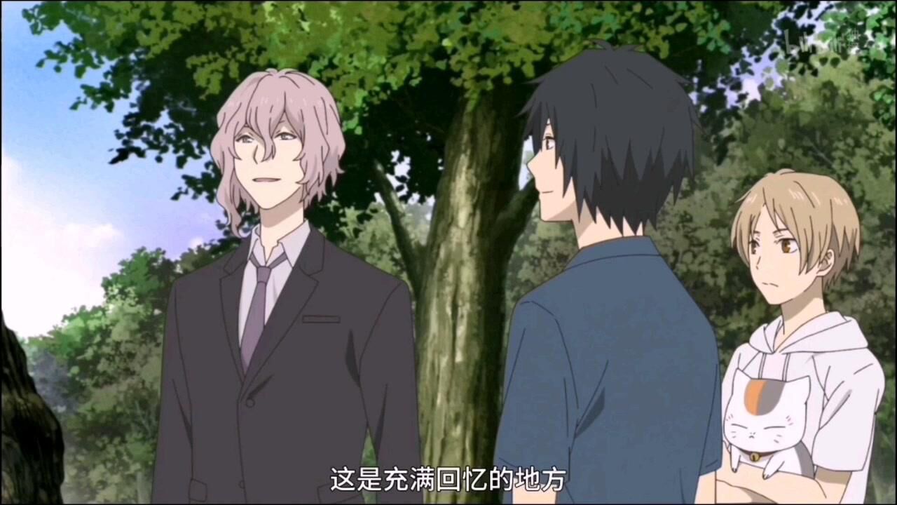 #夏目友人帐 三筱的人形帅炸了,腹黑妖怪!!!_腾讯视频
