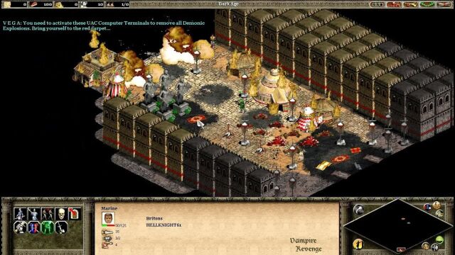 Age of Empires 2 Custom Campaign: DOOM  An Action Sequence