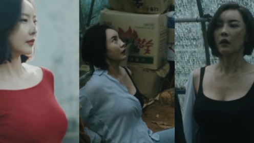 身材爆表:当年刷到她的《屠夫小姐》，就一直等她的新电影:在孤岛因身材太好被绑架的惊悚片-韩国女神篇。