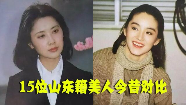 15位山东籍美人,朱琳美,林青霞靓,看到年轻时倪萍:甩“白幼瘦”几条街