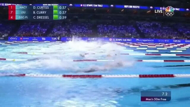 德雷塞尔Dressel50米自由泳半决赛2151