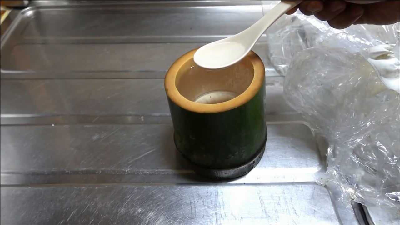 竹子内部的水怎样收集来看详细过程