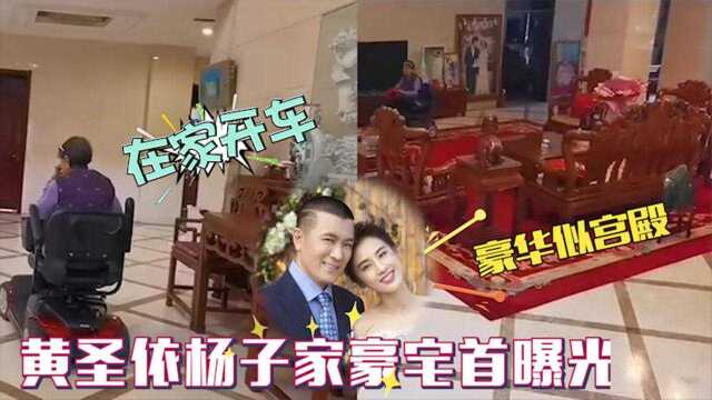 黄圣依豪宅内景首曝光室内家具太过抢眼婆婆在家需开小车行走