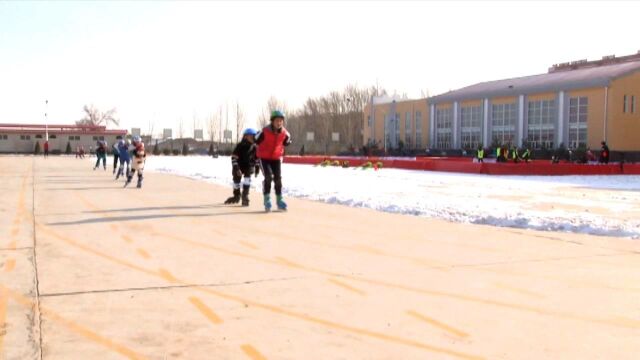 河北涿鹿:冰雪运动 “火”热校园