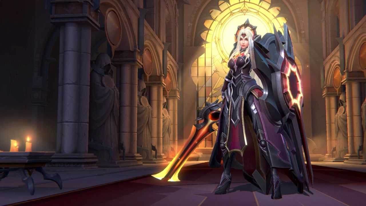 【英雄联盟手游】日蚀骑士 蕾欧娜皮肤展示_腾讯视频