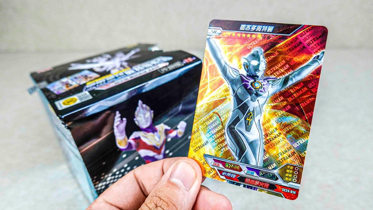 【卡游奥特曼抽卡】sr雷杰多奥特曼!_高清1080p在线观看平台_腾讯视频