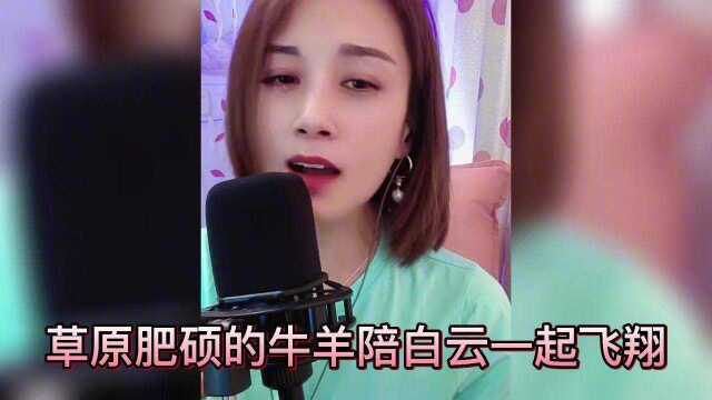 美女翻唱一首《大风来了浪一浪》超好听,堪比原唱!