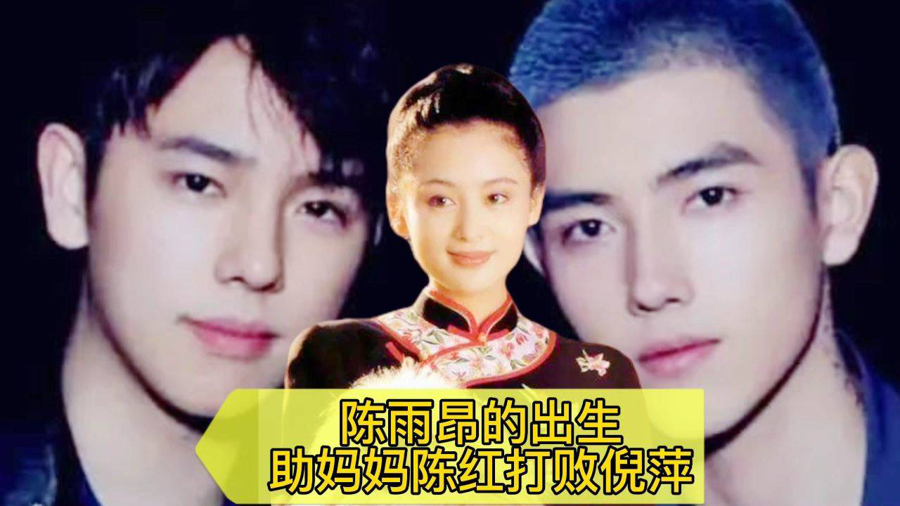 陈雨昂一出生就助陈红挤走倪萍与欧阳娜娜传恋情