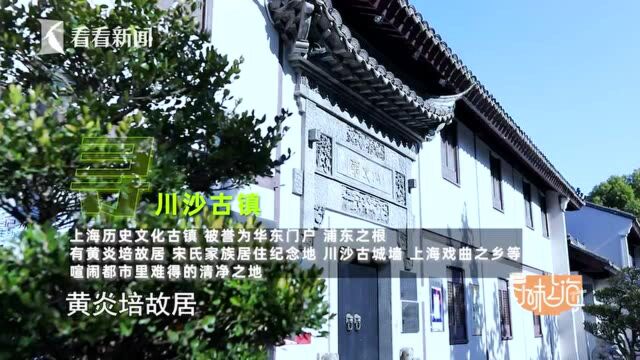 寻味上海丨从迪士尼乐园到川沙古镇