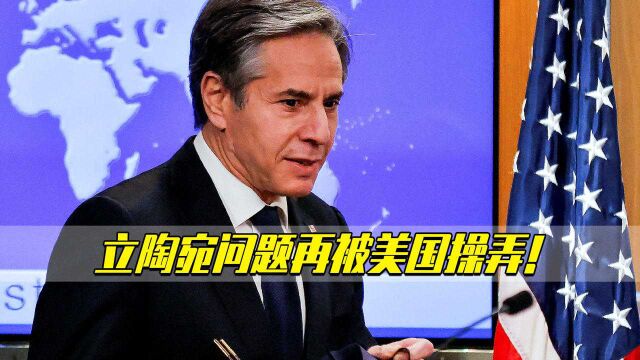 立陶宛再被美国操弄,这次拉上了欧盟!中方三个“不”美方听好