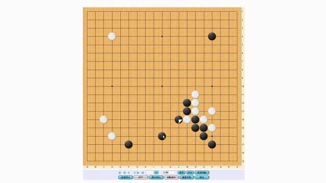 围棋:小林流布局中,业余的一个误区.