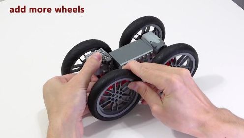 Making Lego Car CROSS Gaps