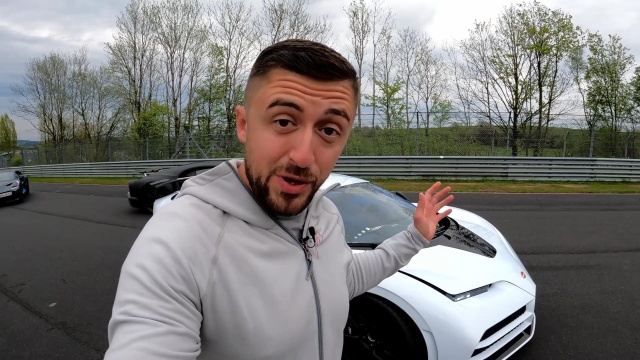 WORLDS FIRST Bugatti Centodieci N㼲burgring Onboard!