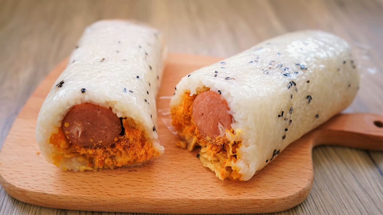 早餐不知道吃什么好?来一份【糯米粢饭团】,好吃还抗饿