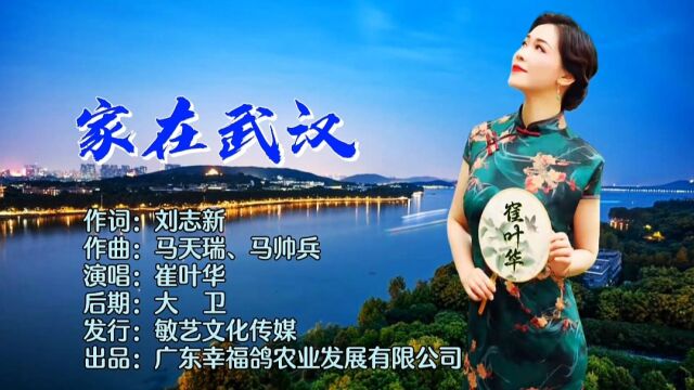 家在武汉MV词:刘志新 曲:马天瑞、马帅兵 唱:崔叶华