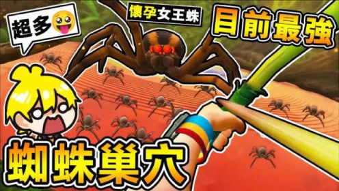 【缩小生存】游戏最强BOSS【杀人皇后蜘蛛】藏在这里 第一季