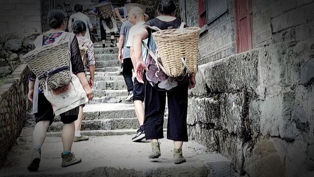 原生态川西原山地古镇——高庙古镇,位于两座著名大山之间