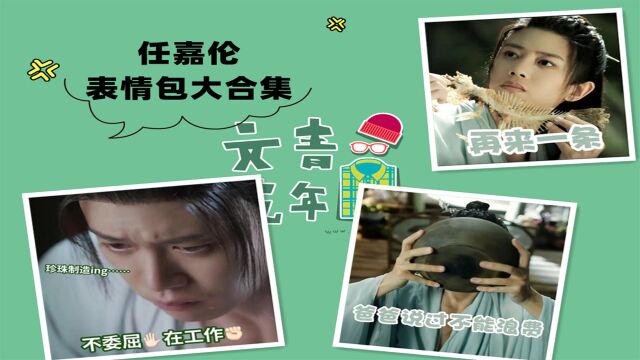 与君初相识:任嘉伦表情包大合集!心都跟着融化了!