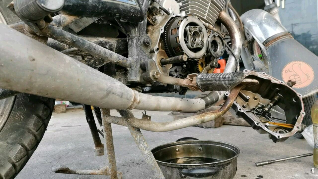 摩托车离合器怎么换老师傅拆解全过程