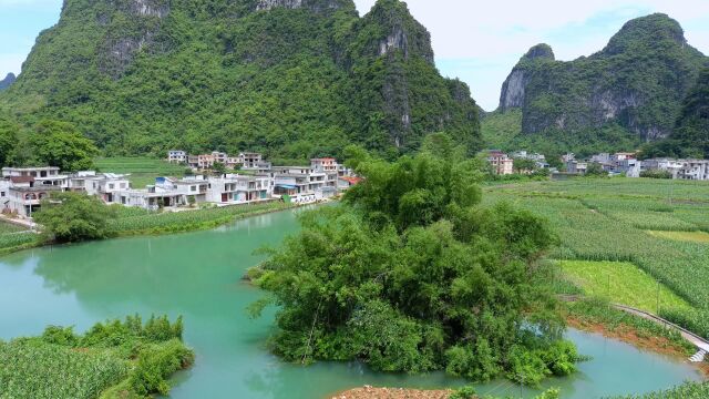 广西都安乡村的风光就是好旅游资源丰富是不是你心目中的避暑胜地