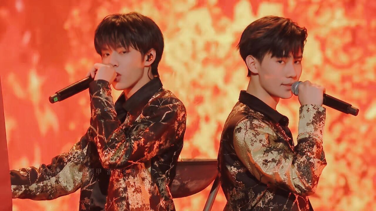 时代少年团张真源刘耀文佳人合作舞台民国风造型好绝故事感满满67