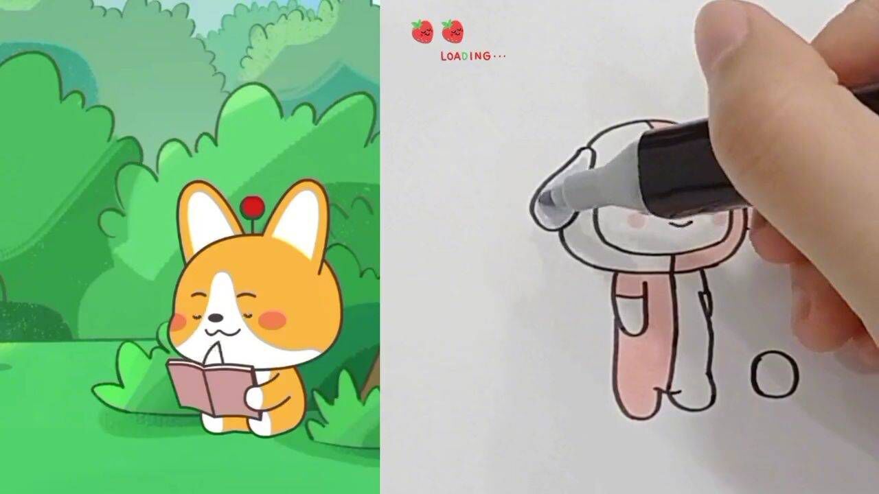诸葛双双本想互换智商,结果还是大意了……#看动画学画画_腾讯视频