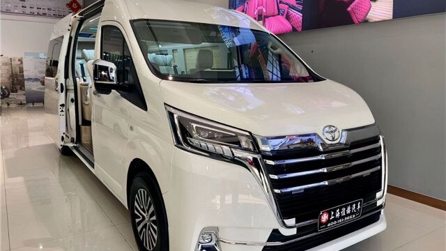 丰田海狮九座豪华商务车,大空间大动力,现车活动特惠