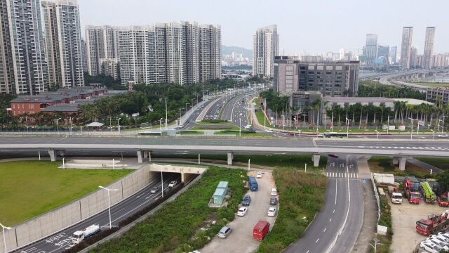 廣東省珠海市,下午四點鐘,珠海市區